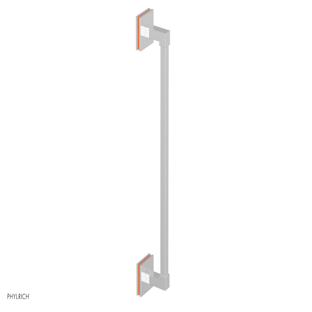 JOLIE - 18 Towel Bar with Orange Accents 222S-70