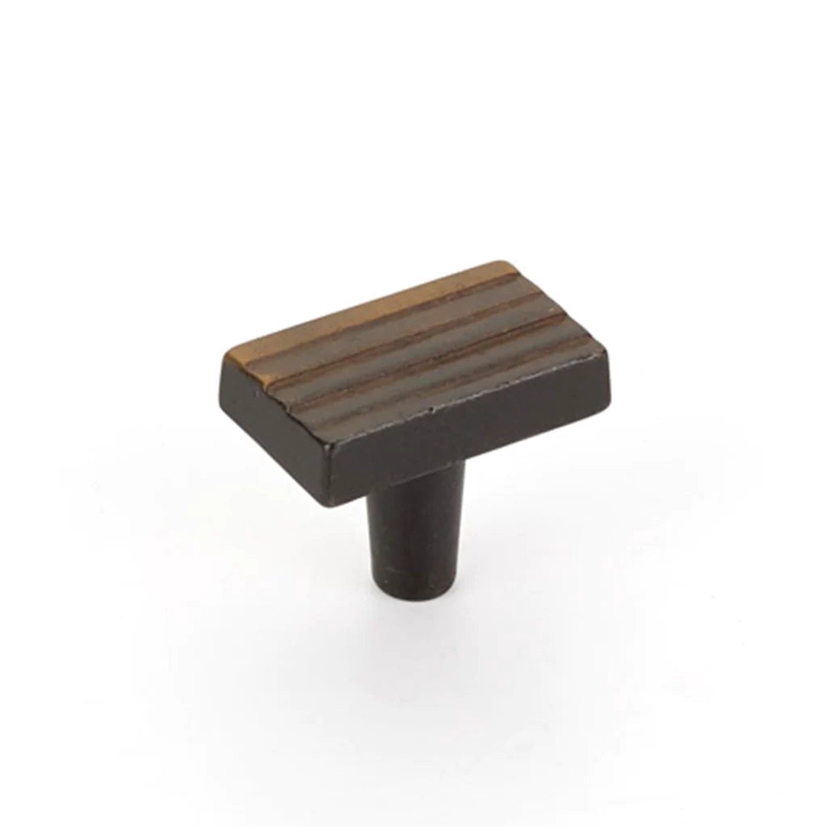 Stradella Cabinet Knob - Cabinet Mount - 2 Cast BronzeAntique Bronze