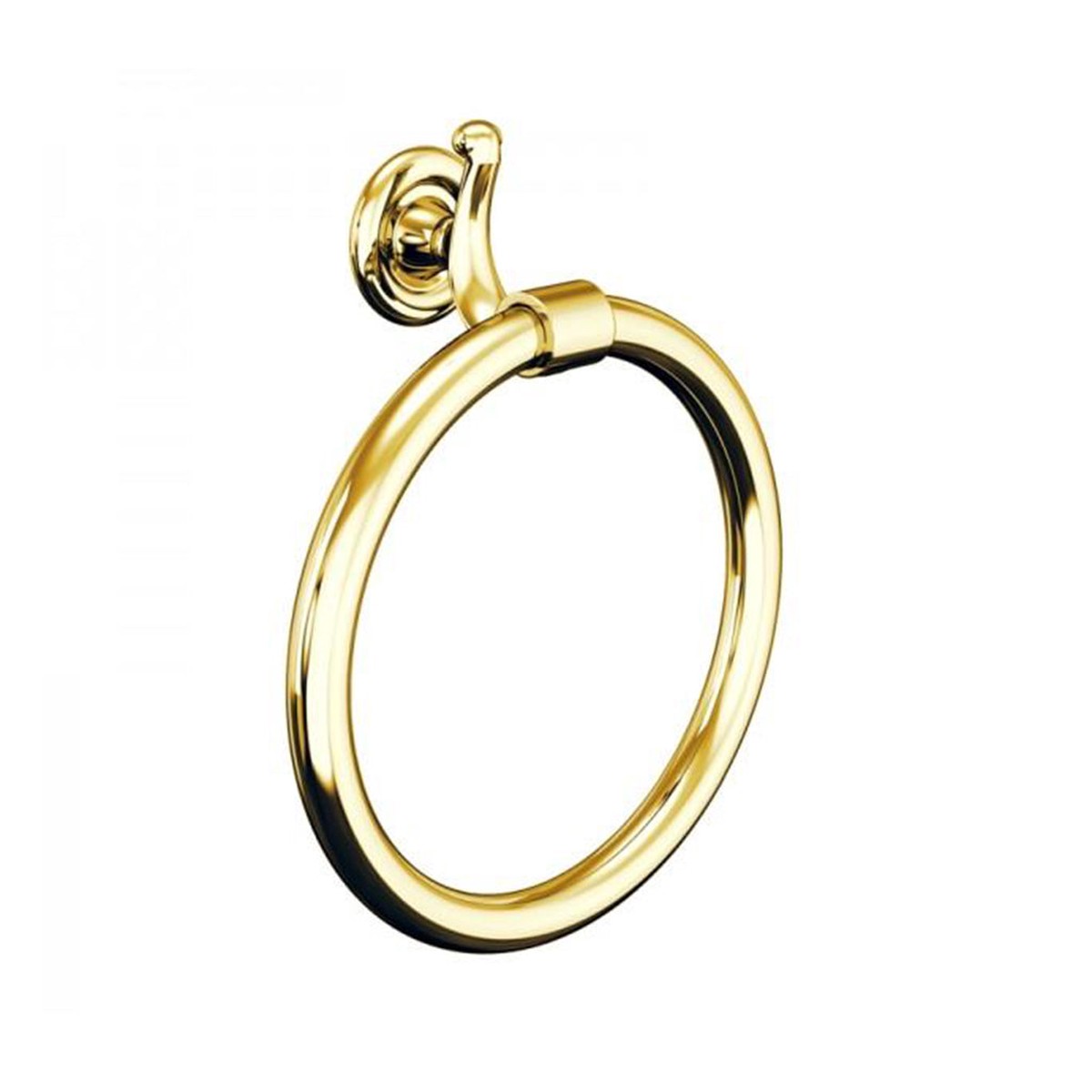 Windsor Towel Ring - Wall Mount - 9 BrassGold
