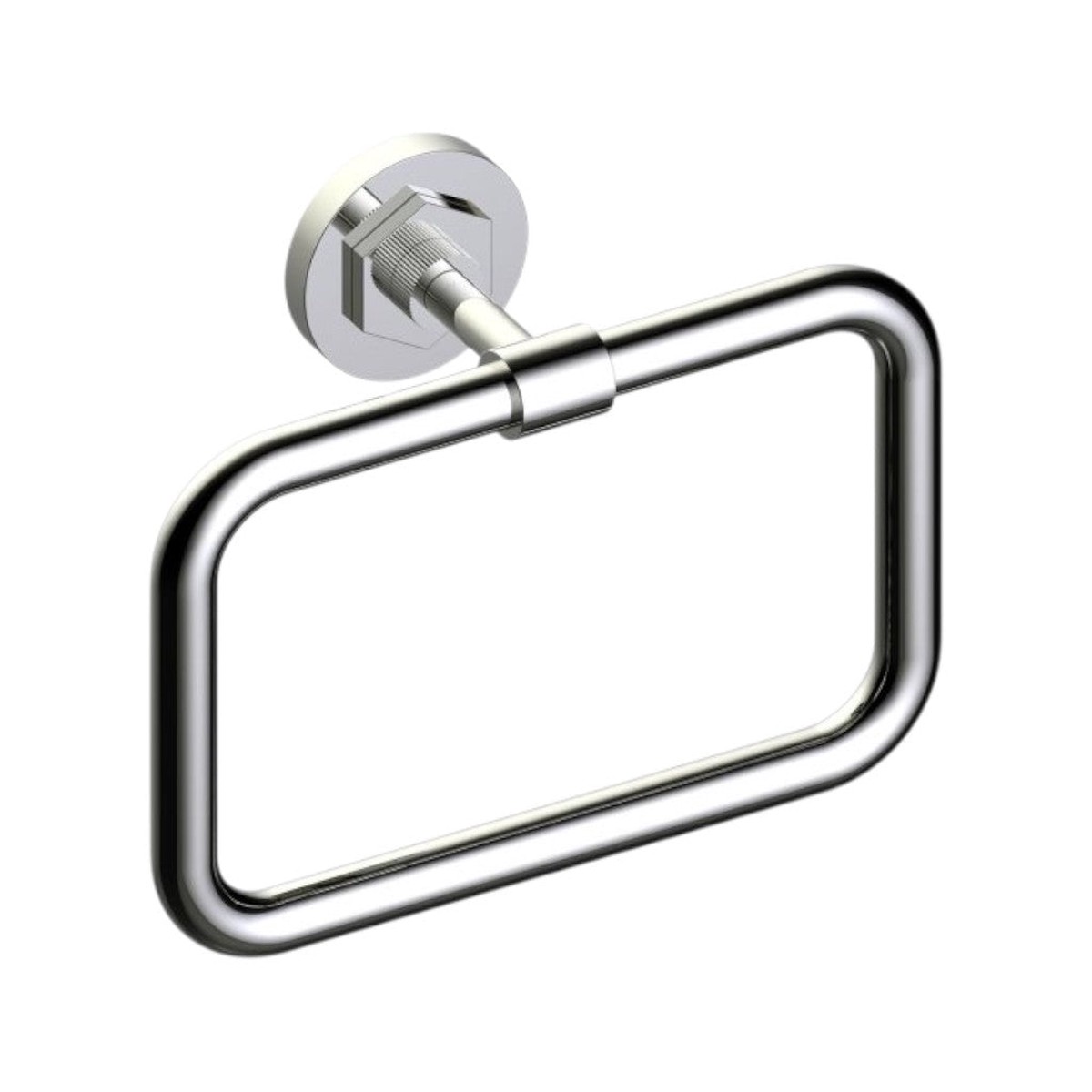 Windsor Towel Ring - Wall Mount - 9 BrassPolished Nickel