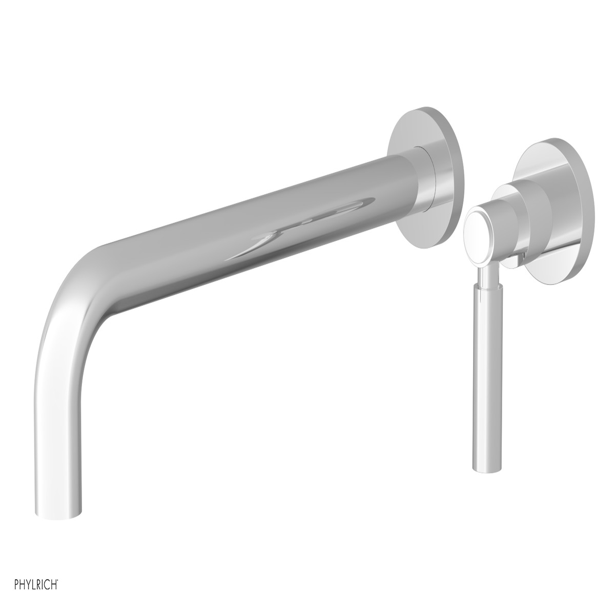 Basic 12 Single Handle Wall Lavatory Set - Lever Handle D130-17