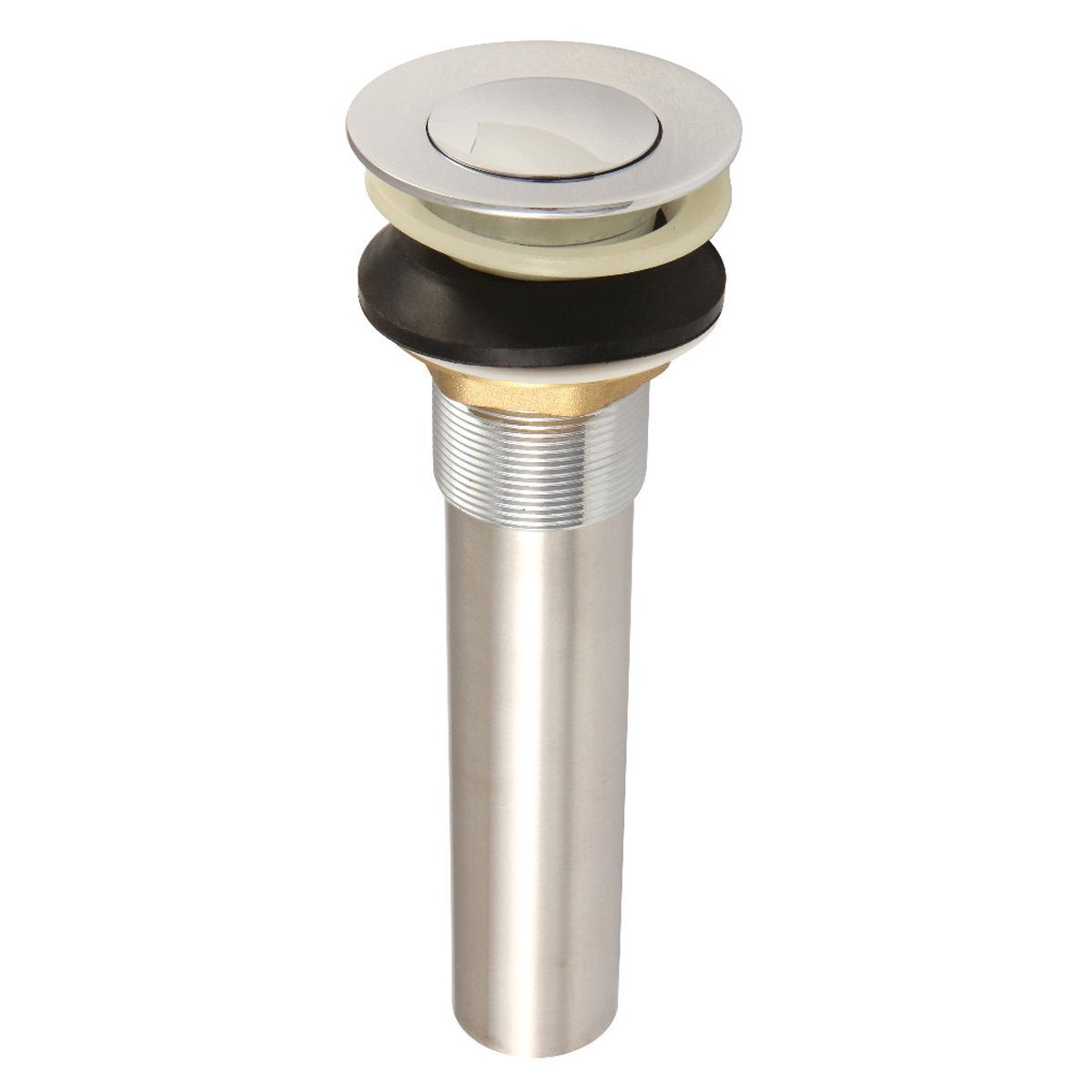 Kingston Brass Complement Push-Up Drain with Overflow
