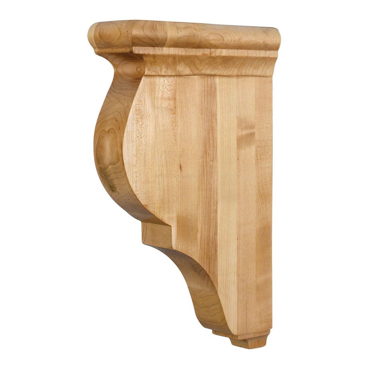 Hardware Resources 3 x 8-12 x 14 White Birch Smooth Bar Bracket