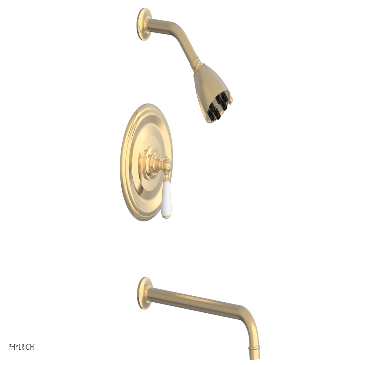 JAMESTOWN - 14 Pressure Balance Tub Shower Set - Lever Handle 165-27-14