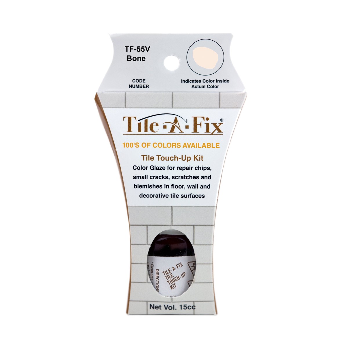 TF-55V Tile-A-Fix Touch Up Repair Glaze Voc - Bone