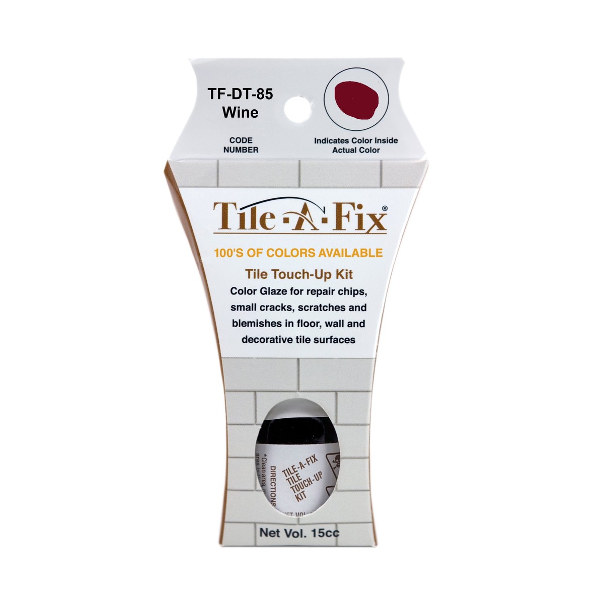 TF-DT-85 Tile-A-Fix Tile Touch Up Repair Glaze - Daltile Wine
