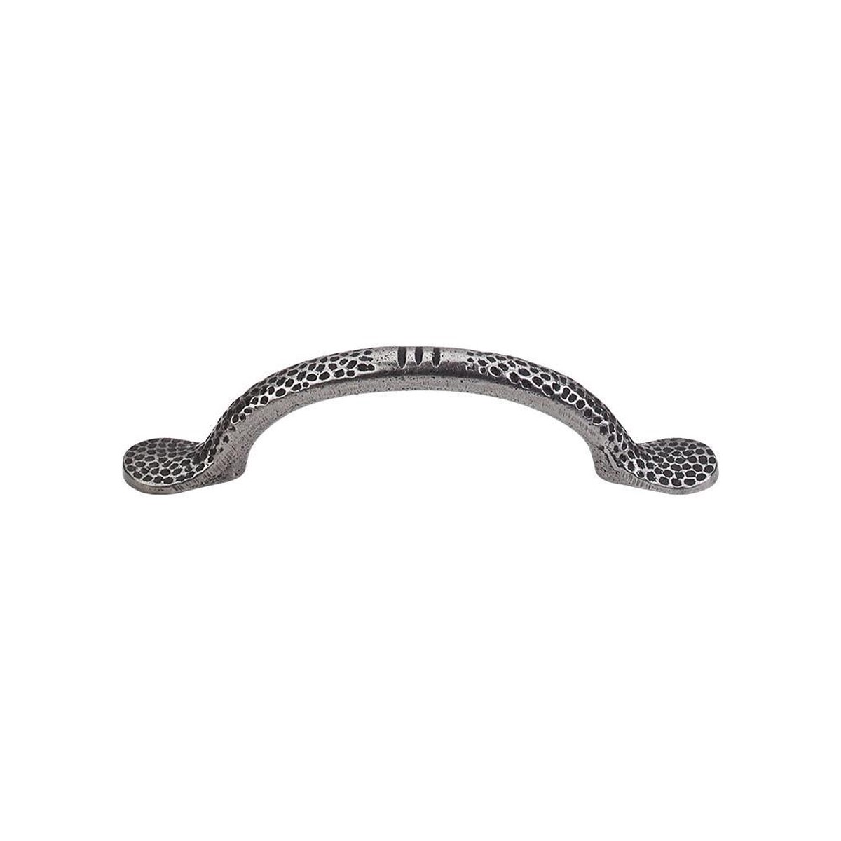 Top Knobs Warwick Fixed Pull in Cast Iron