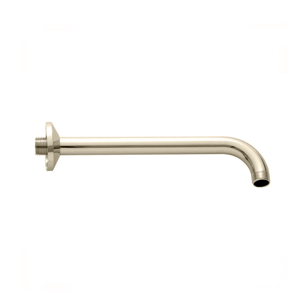 Universal Shower Arm - Wall Mount - 10 BrassPolished Nickel