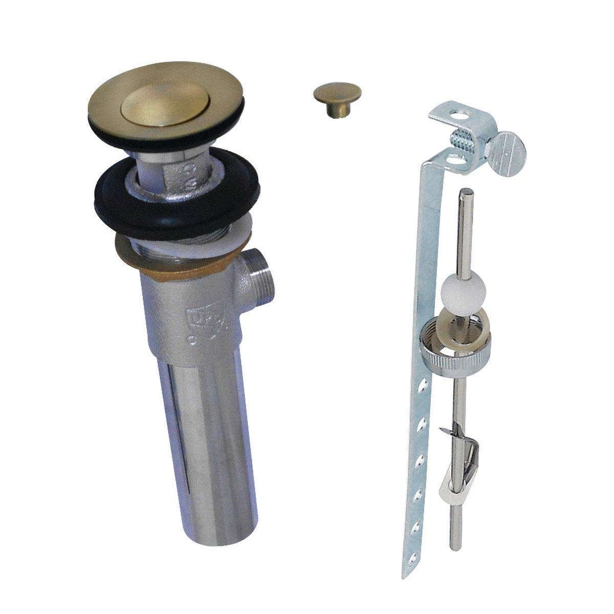 Kingston Brass Brass Pop-Up Drain with Overflow Hole