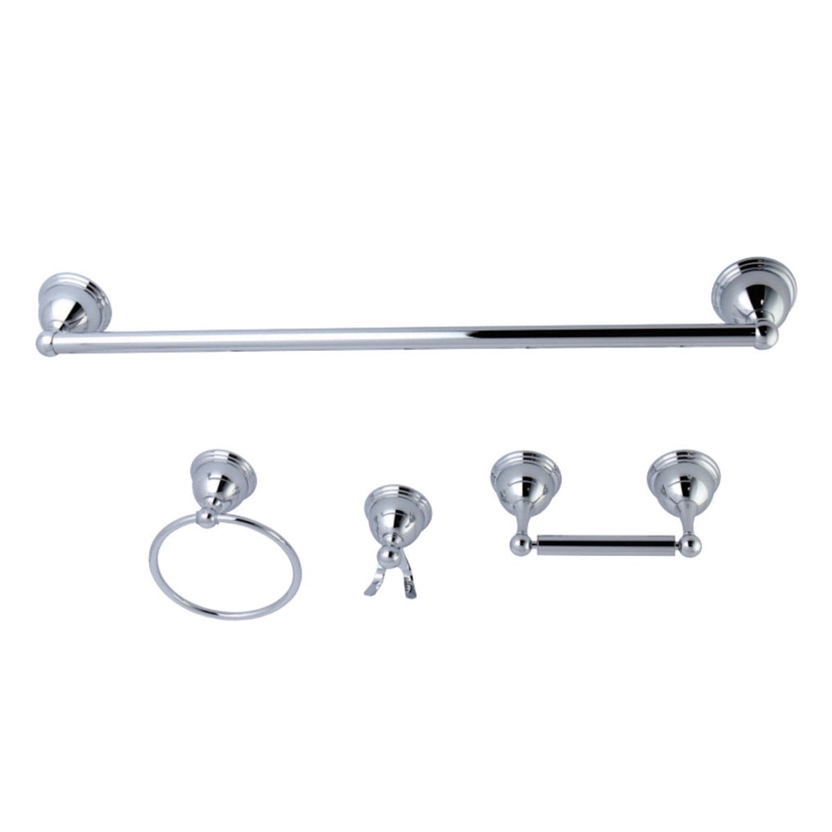 Kingston Brass Restoration 4-Piece 24 x 313 Bathroom Hardware