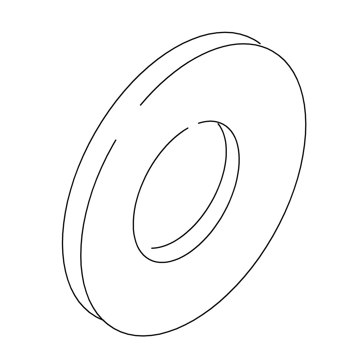 KOHLER K-59427 Washer 525 Od X 018 Thk