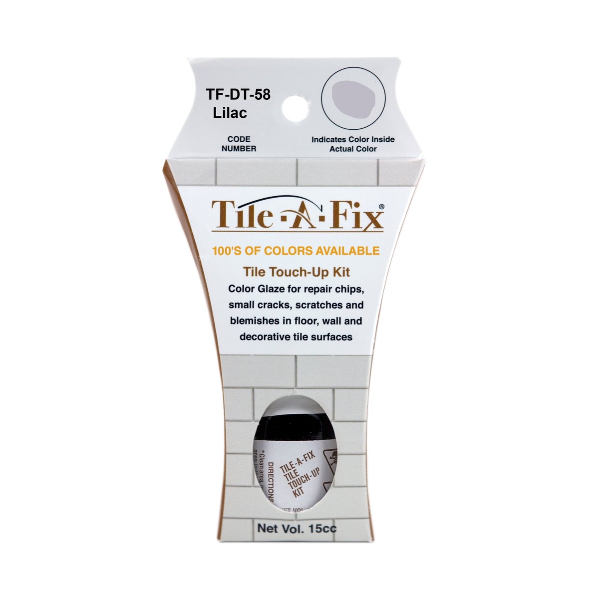 TF-DT-58 Tile-A-Fix Tile Touch Up Repair Glaze - Daltile Lilac