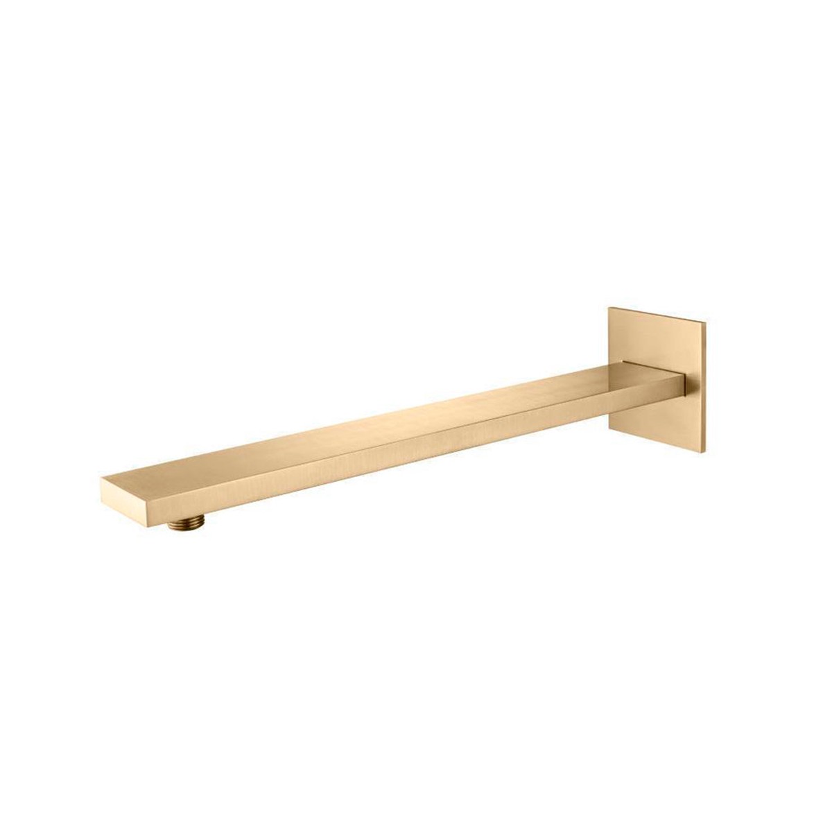 Universal Square Shower Arm - Wall Mount - 16 BrassBrushed Bronze