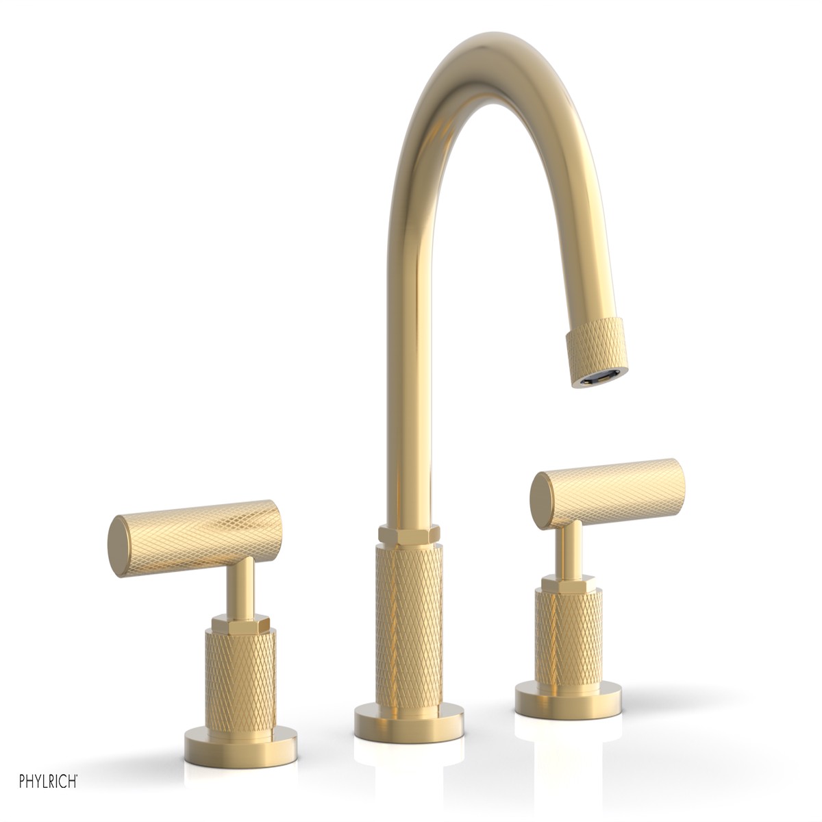 DUSTRIE Widespread Faucet - Lever Handle - Knurled 371-02