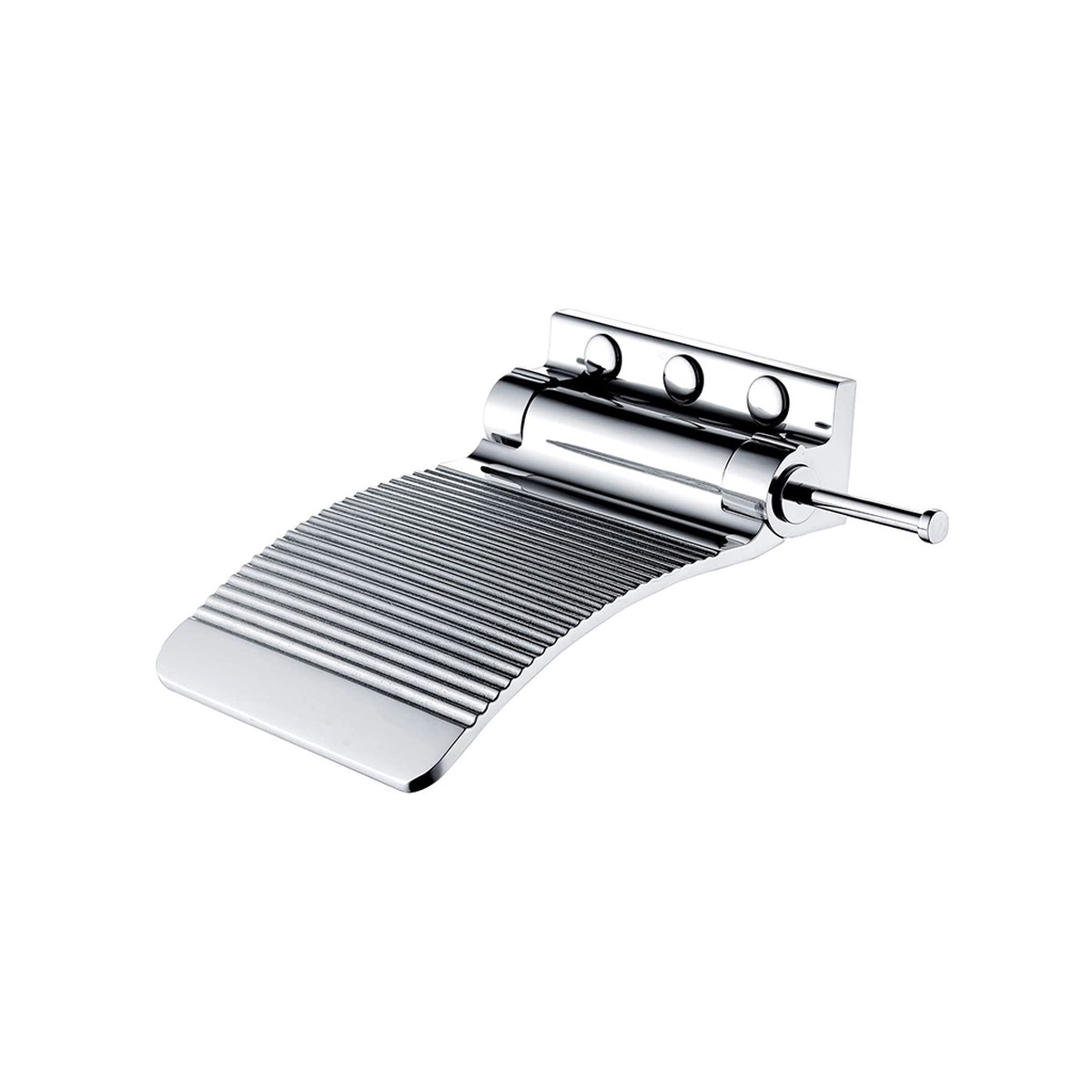 Home Care Foot Rest - Wall Mount - 6 BrassPolished Chrome