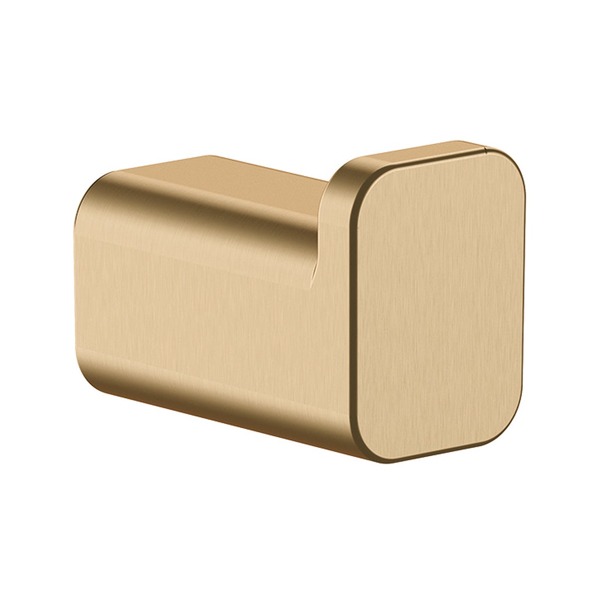 Addstoris Single Hook - Wall Mount - 1 BrassBrushed Bronze
