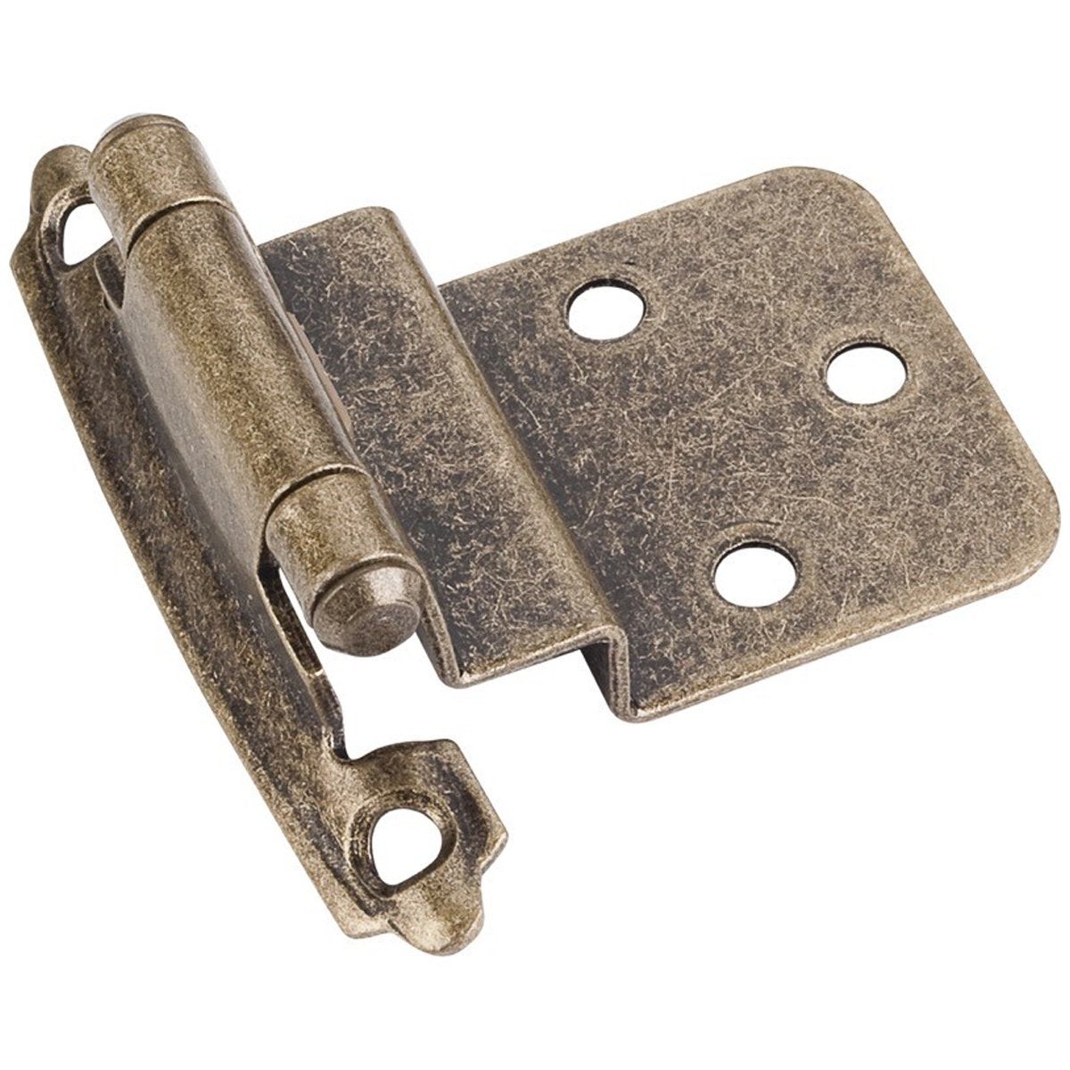 Hardware Resources 38 Inset Self-closing Hinge in Burnished Brass
