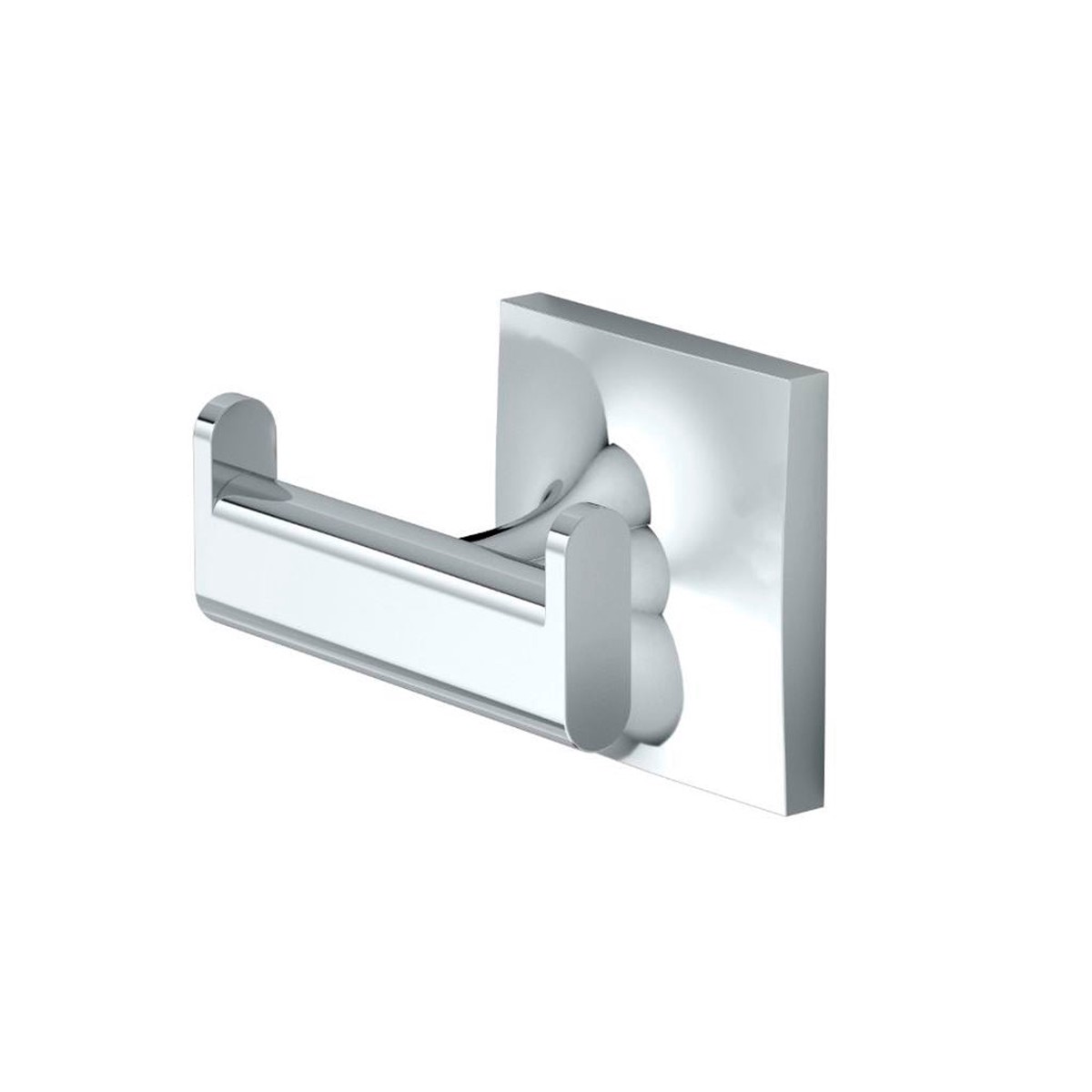 Waterline Single Hook - Wall Mount - 3 BrassPolished Chrome