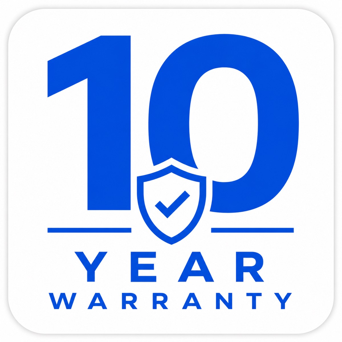 10-Year Filter Guarantee If it breaks we replace it