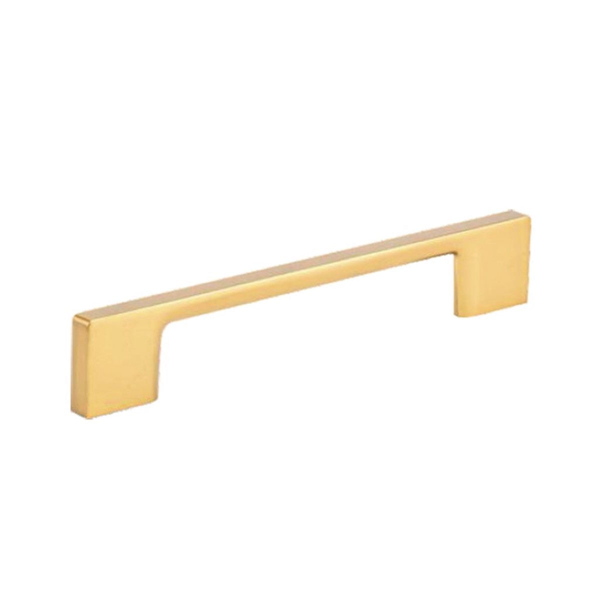 Zamak Cabinet Pull Handle - Cabinet Mount - 9 BrassBrushed Gold