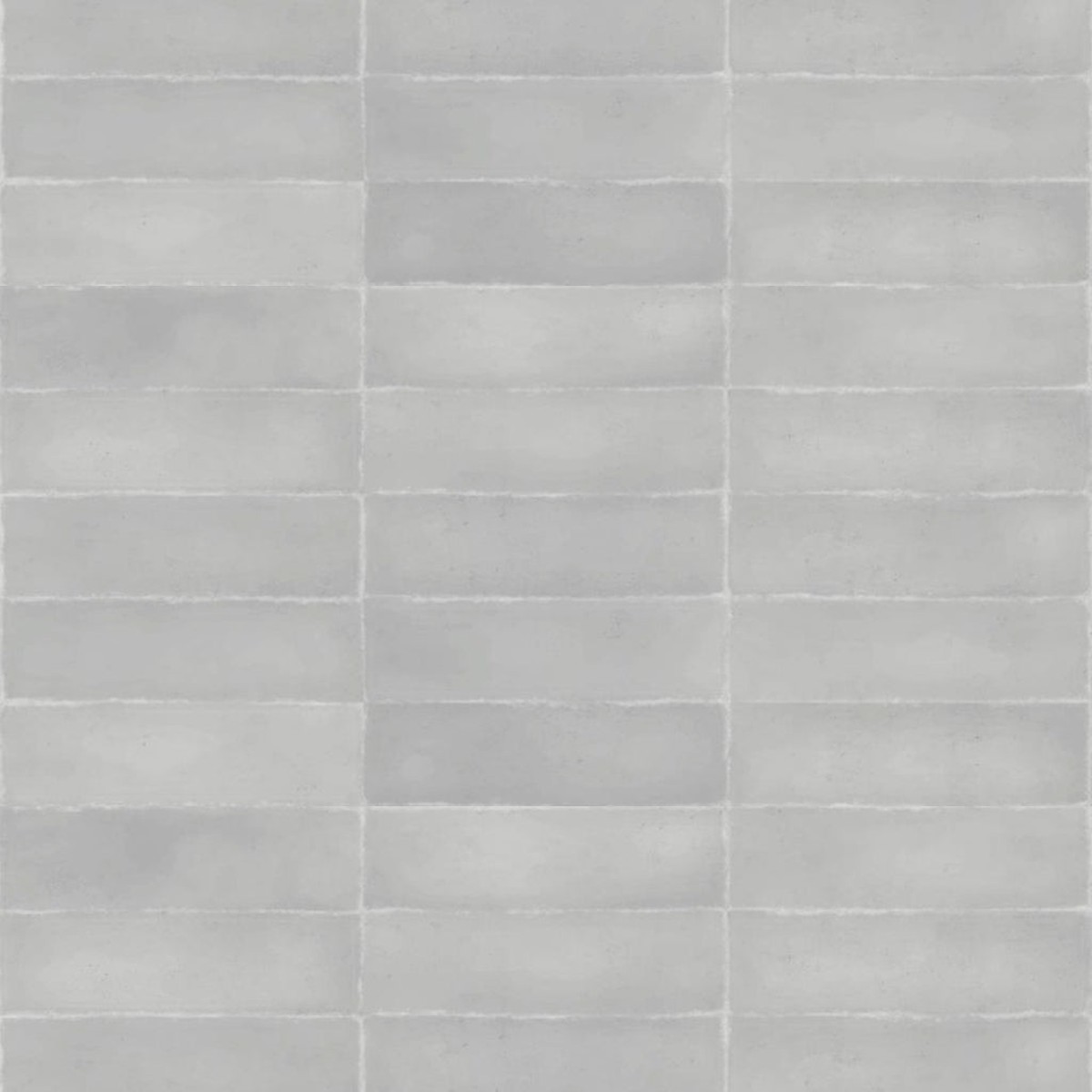 Milano Grigio Wall Tile - Wall Mount - 94 x 27 White BodyMatt Soft Gray