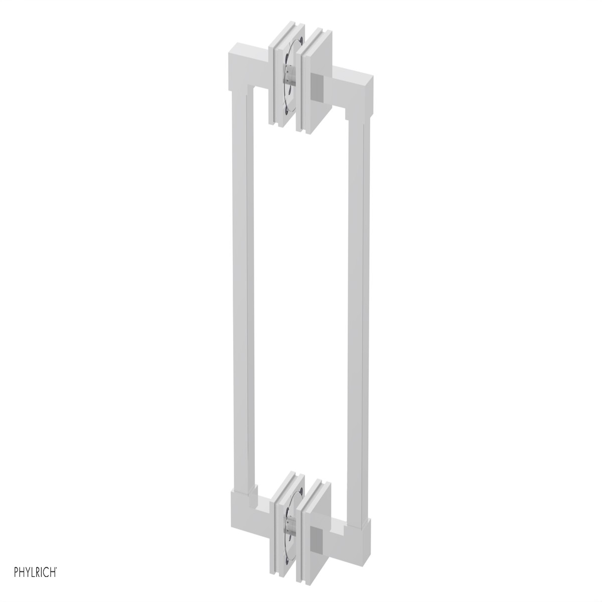 JOLIE - 12 Double Sided Shower Pull with White Accents 222S-93-12