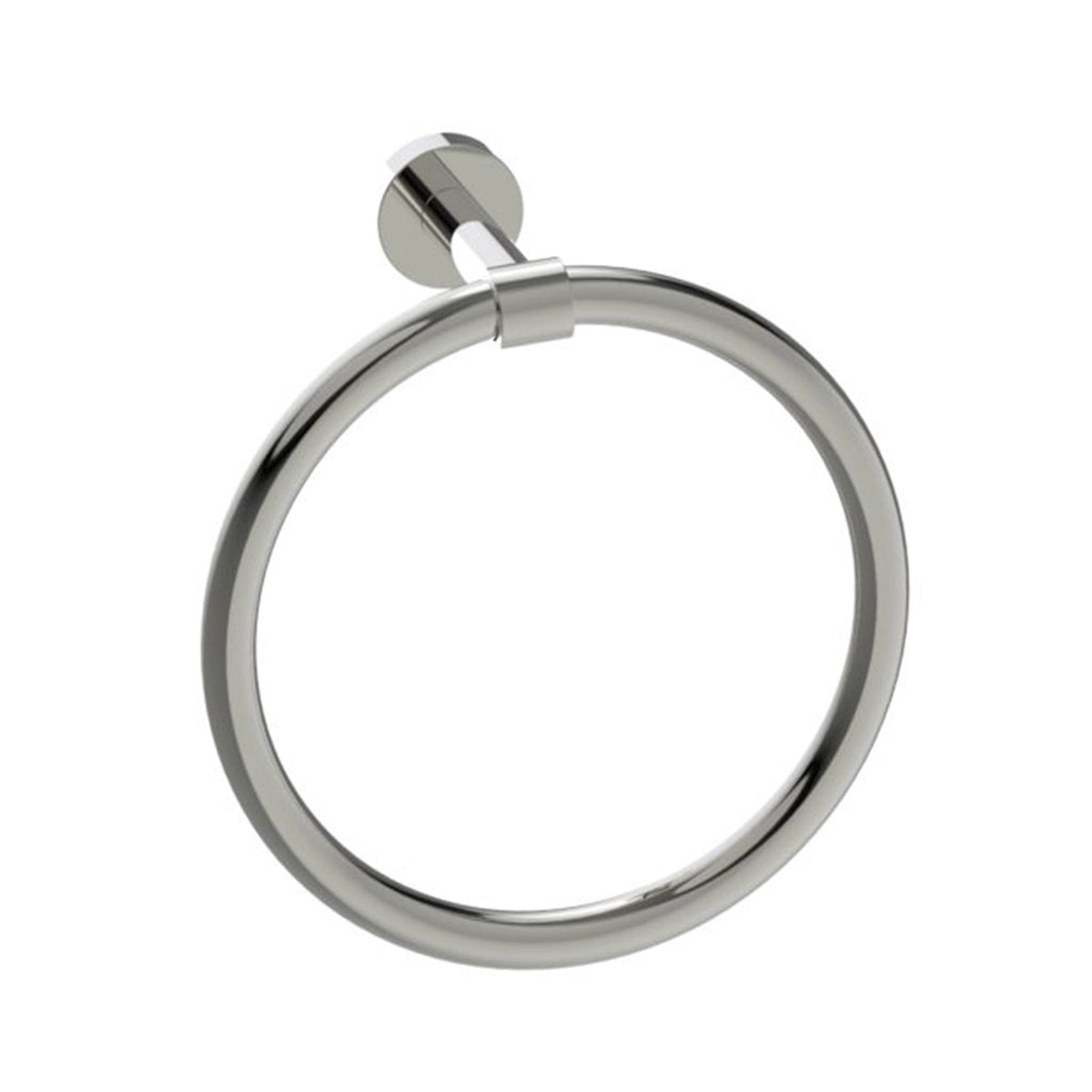 Oslo Towel Ring - Wall Mount - 8 BrassPolished Nickel
