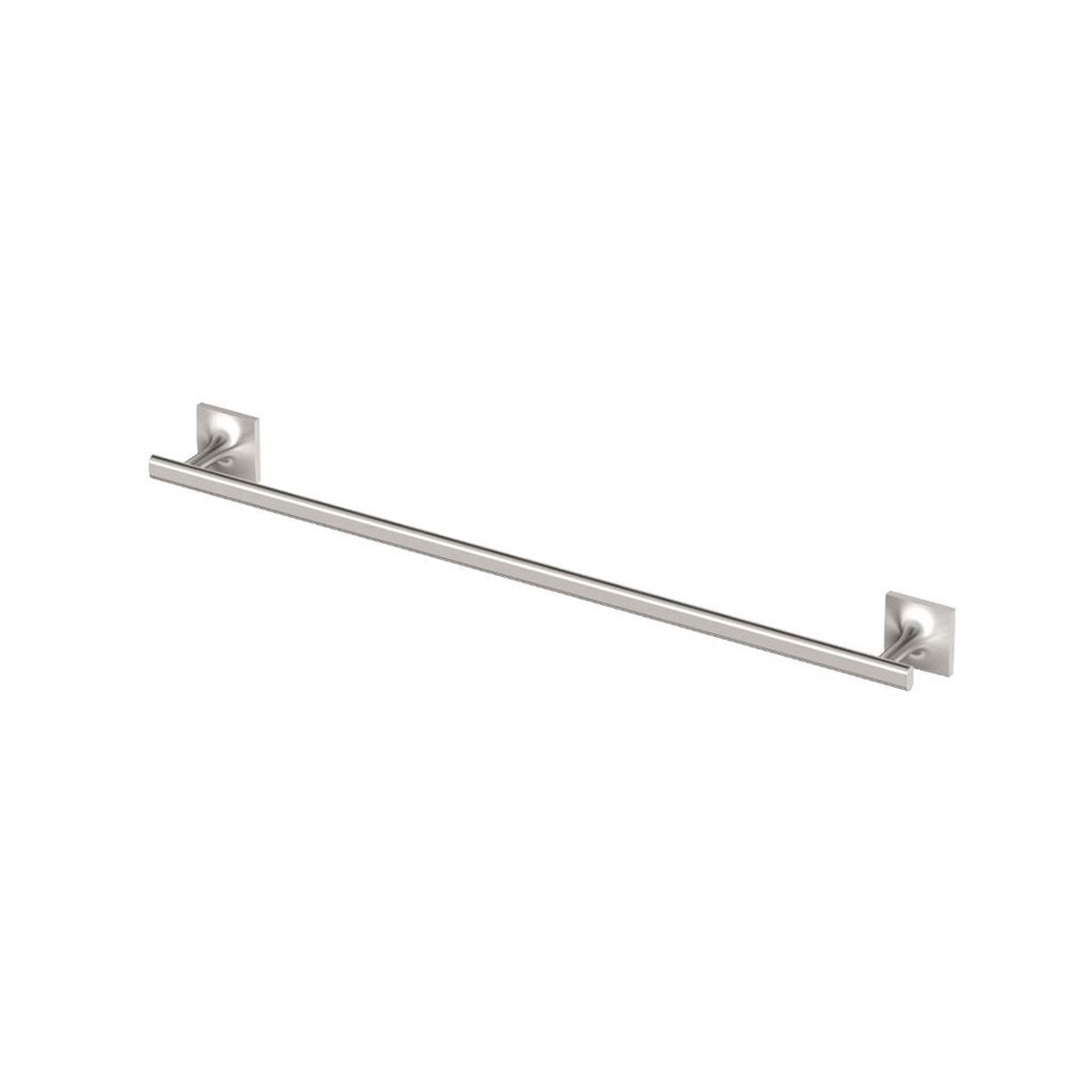 Waterline Single Towel Bar - Wall Mount - 24 BrassSatin Nickel