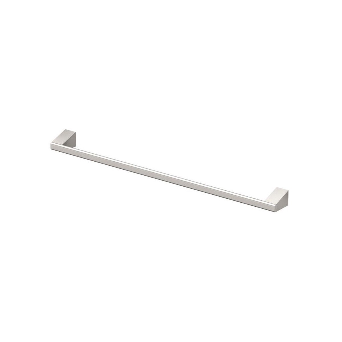 A-Line Single Towel Bar - Wall Mount - 24 BrassSatin Nickel