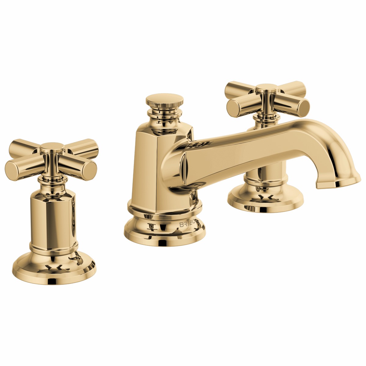 Brizo Invari 65378LF Widespread Lavatory Faucet with Angled Spout - Less Handles 12 GPM