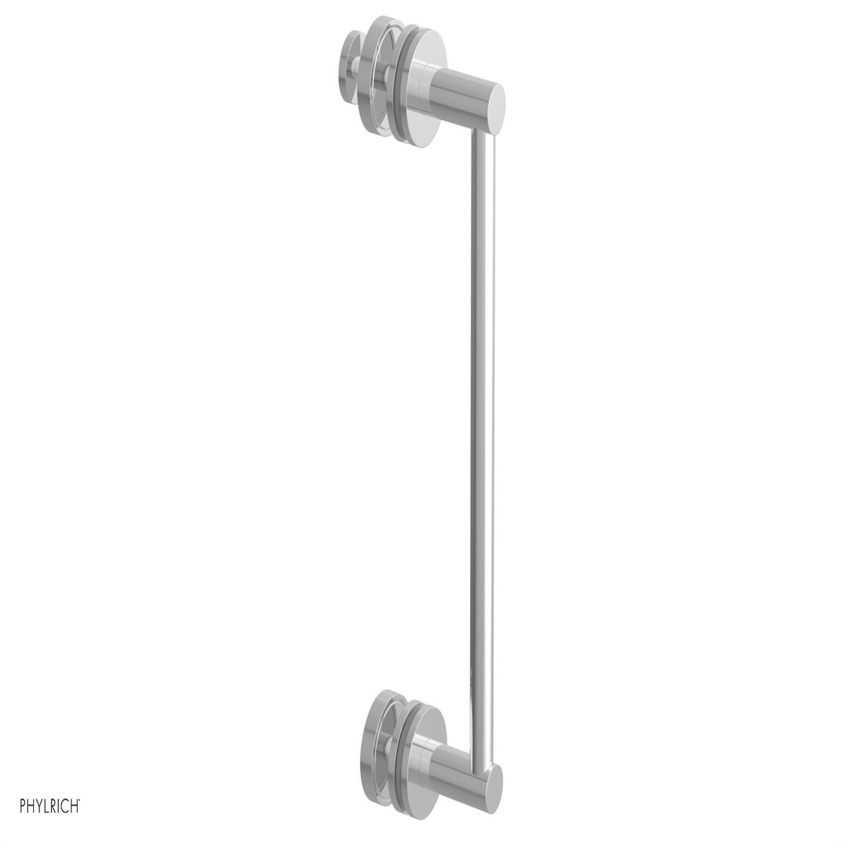 JOLIE - 12 Single Sided Shower Pull with Grey Accents 222-92-12