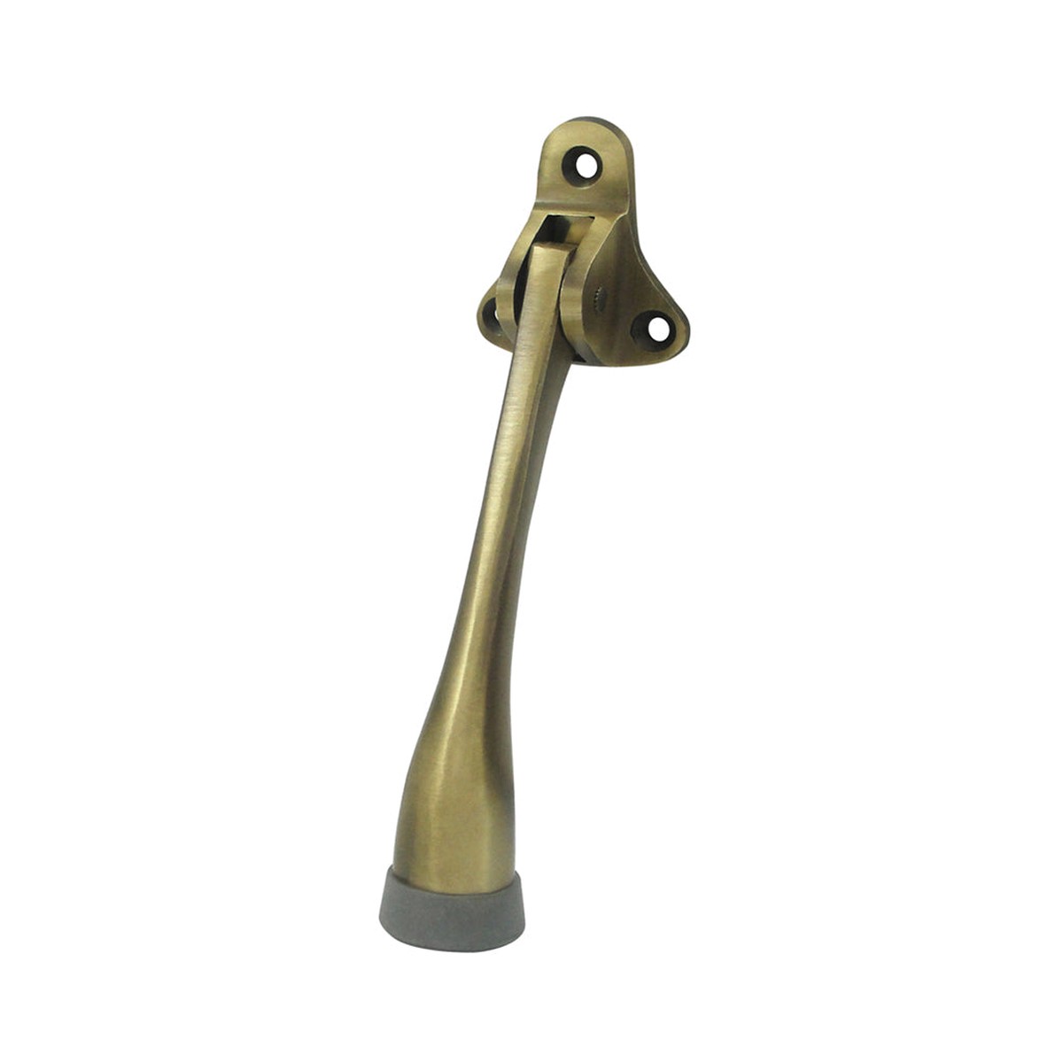 Universal Kickdown Holder - Door Mount - 5 BrassAntique Brass