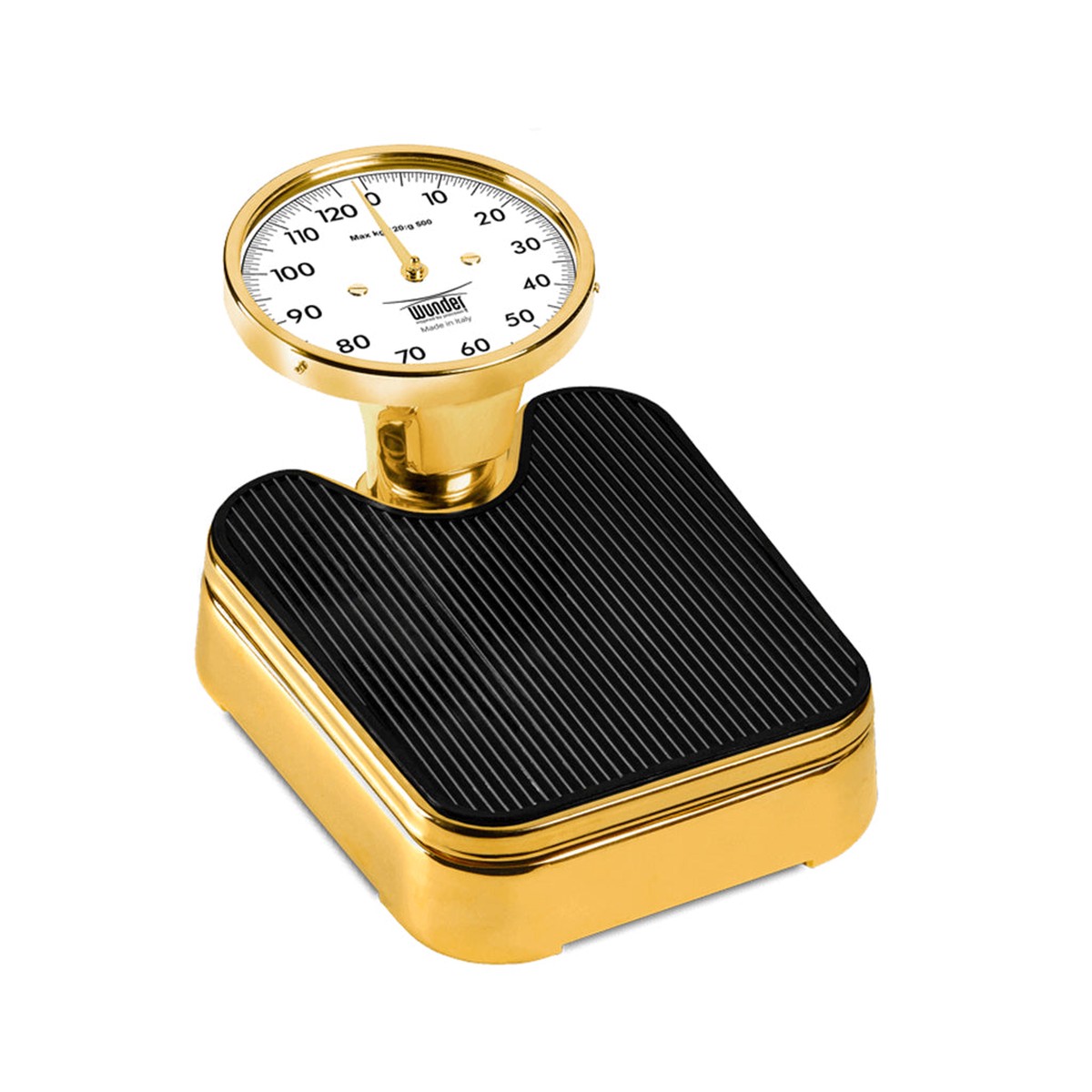 Universal Professional Mechanical Bathroom Scale - Free Standing - 8 AluminumGoldBlack