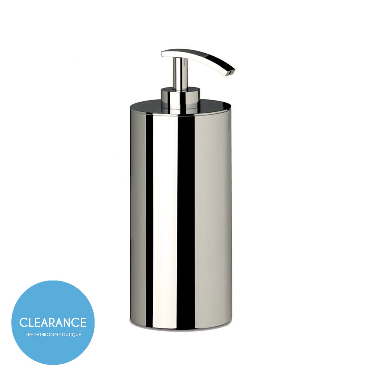 Universal Soap Dispenser - Free Standing - 9 BrassBrushed Nickel (Final Sale)