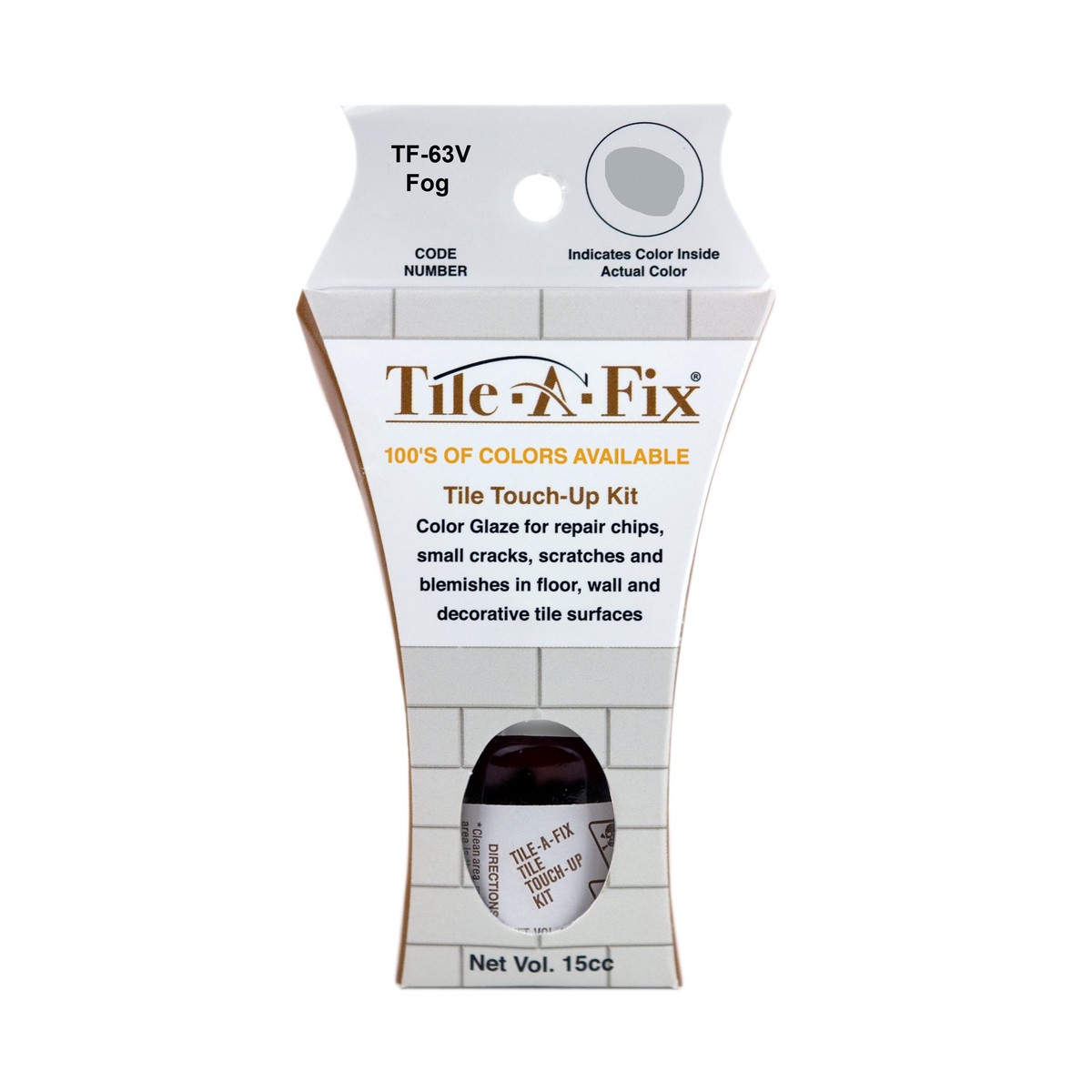 TF-63V Tile-A-Fix Touch Up Repair Glaze Voc - Fog