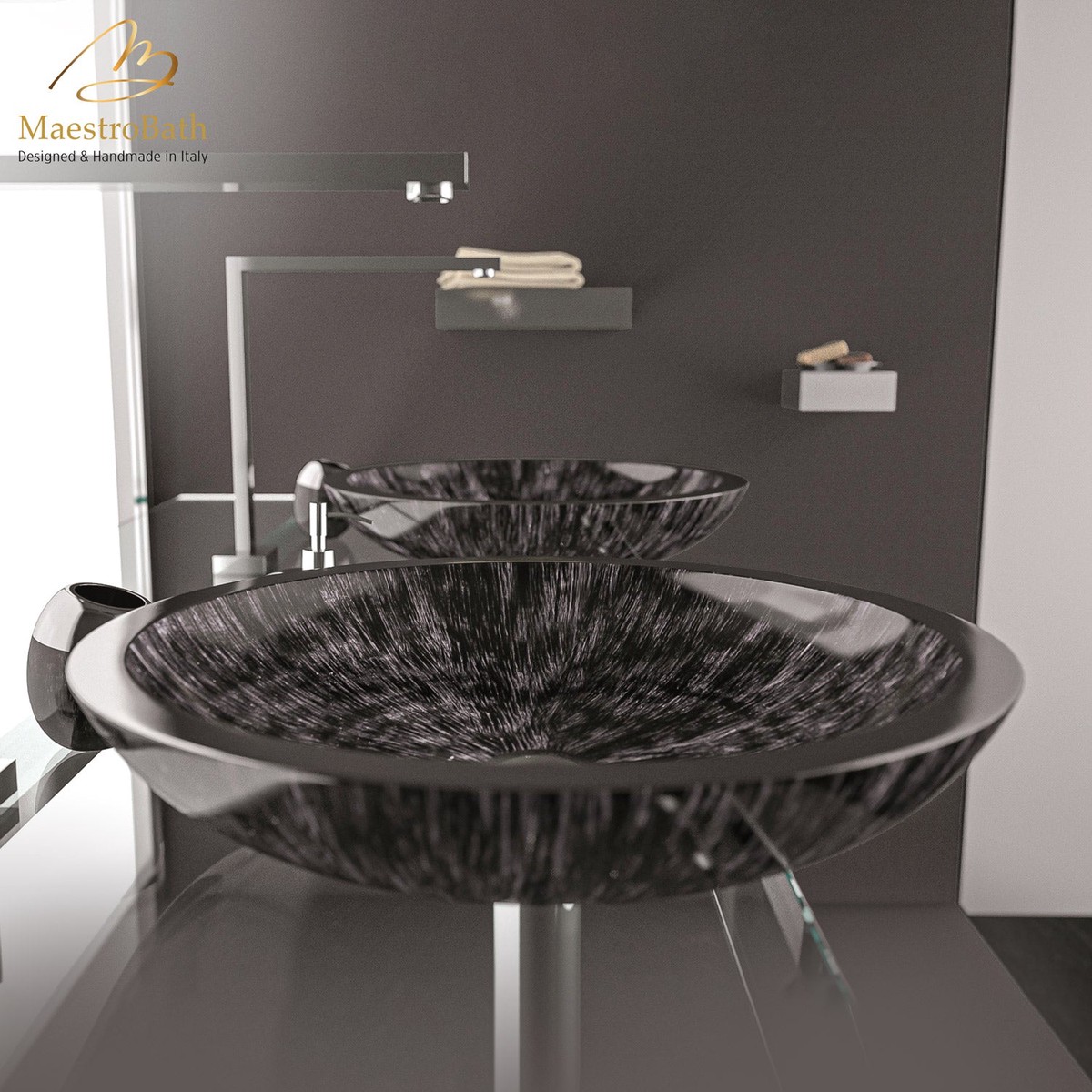 Alumix Round Vessel Sink