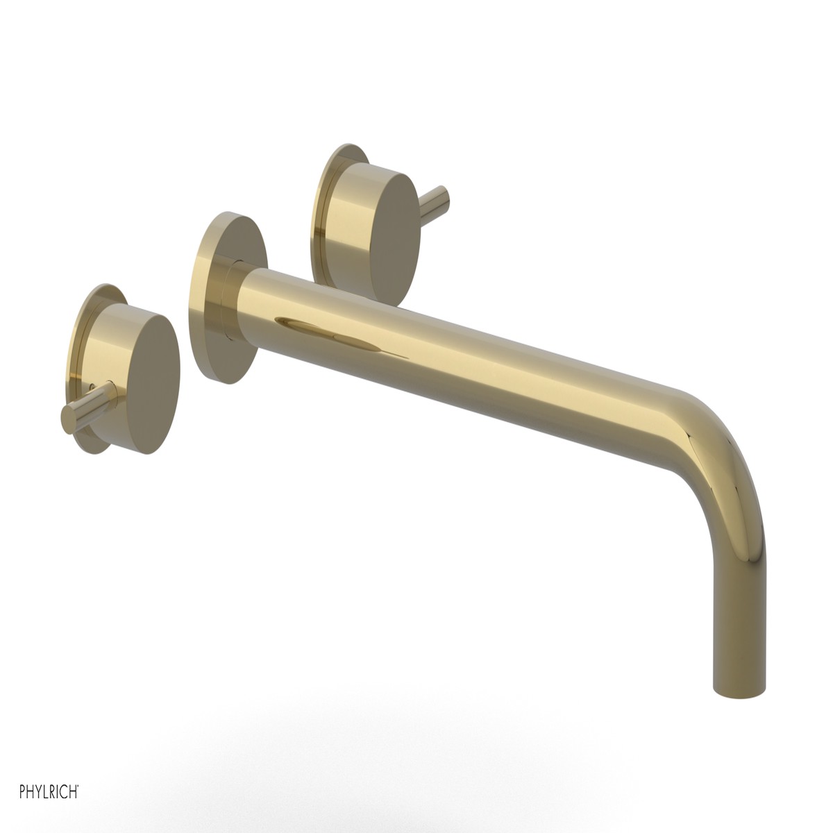 Basic II 12 Wall Lavatory Set - Lever Handles 230-14-12