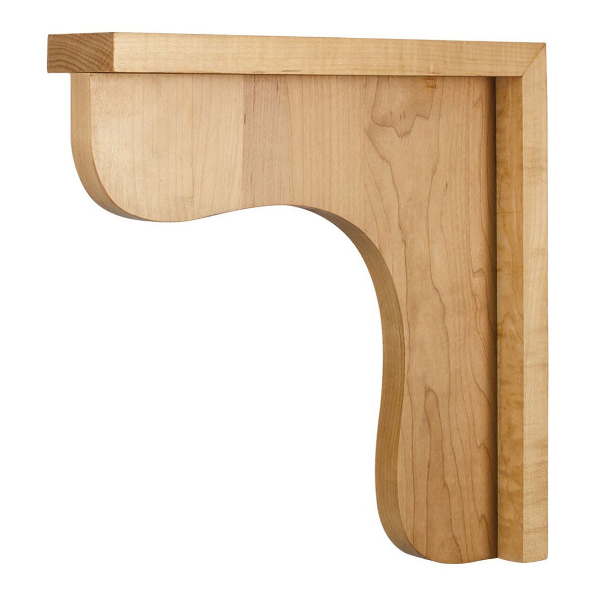 Hardware Resources 2-12 x 12 x 12 Alder Wood Bar Bracket