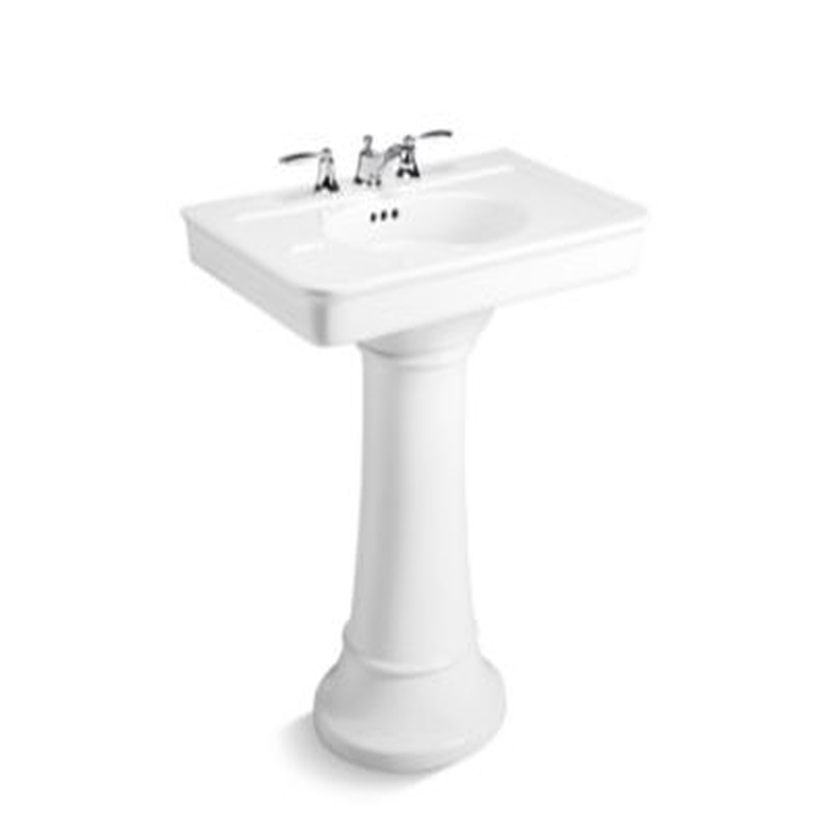 Kallista Tuxedo By B Barry P72037-00 Tuxedo Pedestal Lavatory