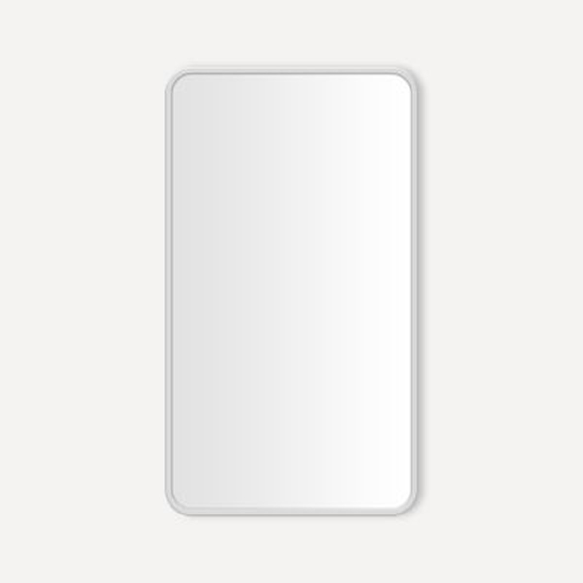 Robern CM2034RC84 Round Corner Metal Mirror 20 x 34 x 1-34 Polished Stainless Steel