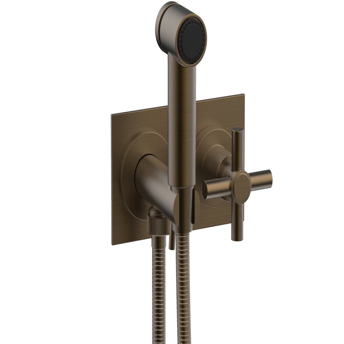 BASIC Wall Mounted Bidet Tubular Cross Handle 134-65