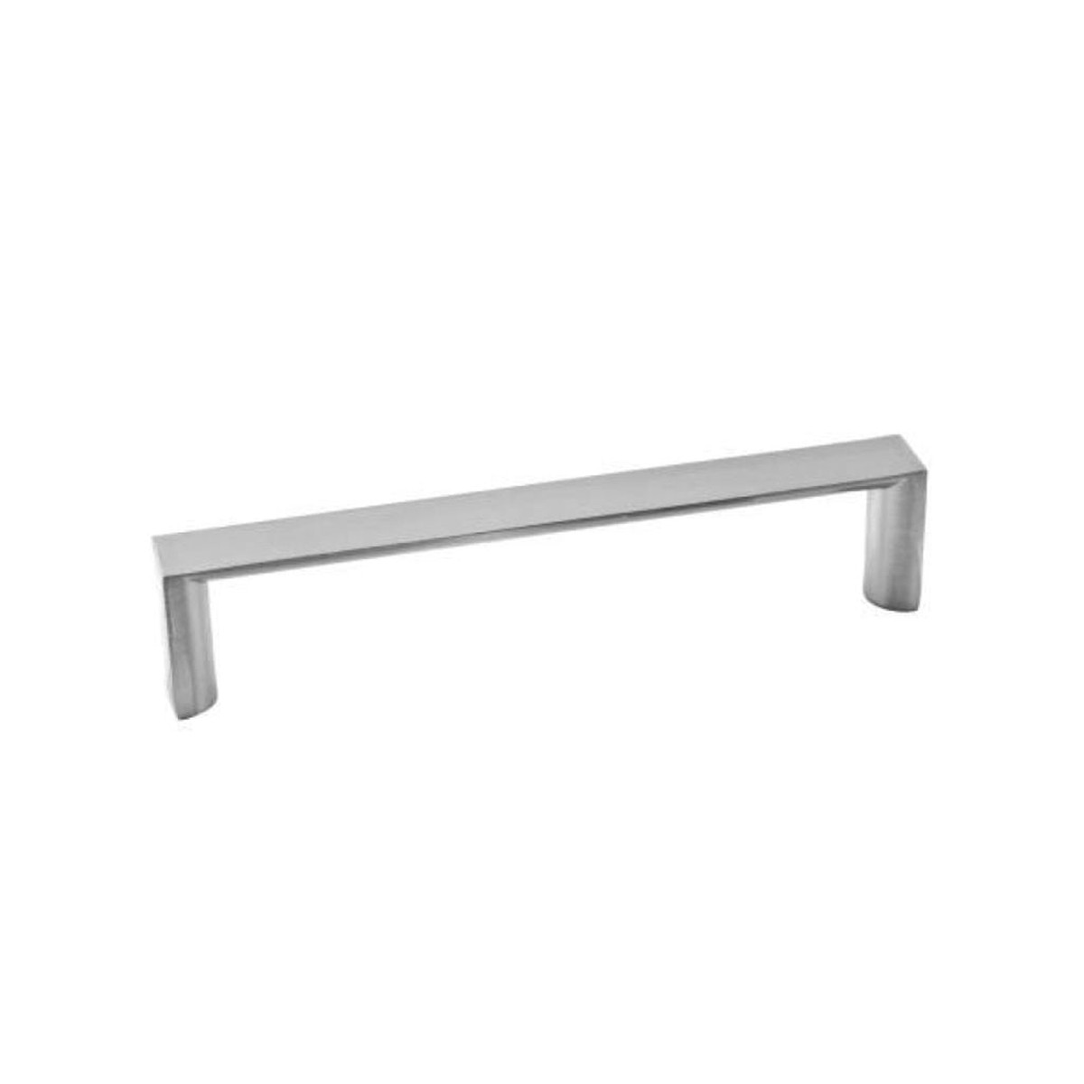 Zamak Cabinet Pull Handle - Cabinet Mount - 8 BrassPolished Chrome