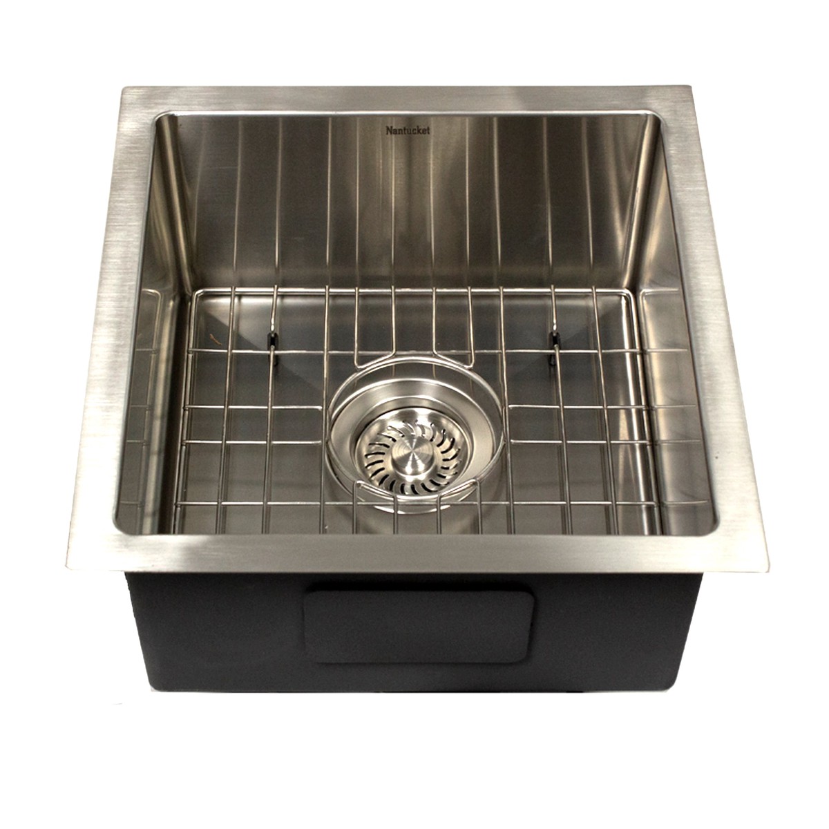 15 Square Marine-Grade Stainless Outdoor Undermount Prep Sink