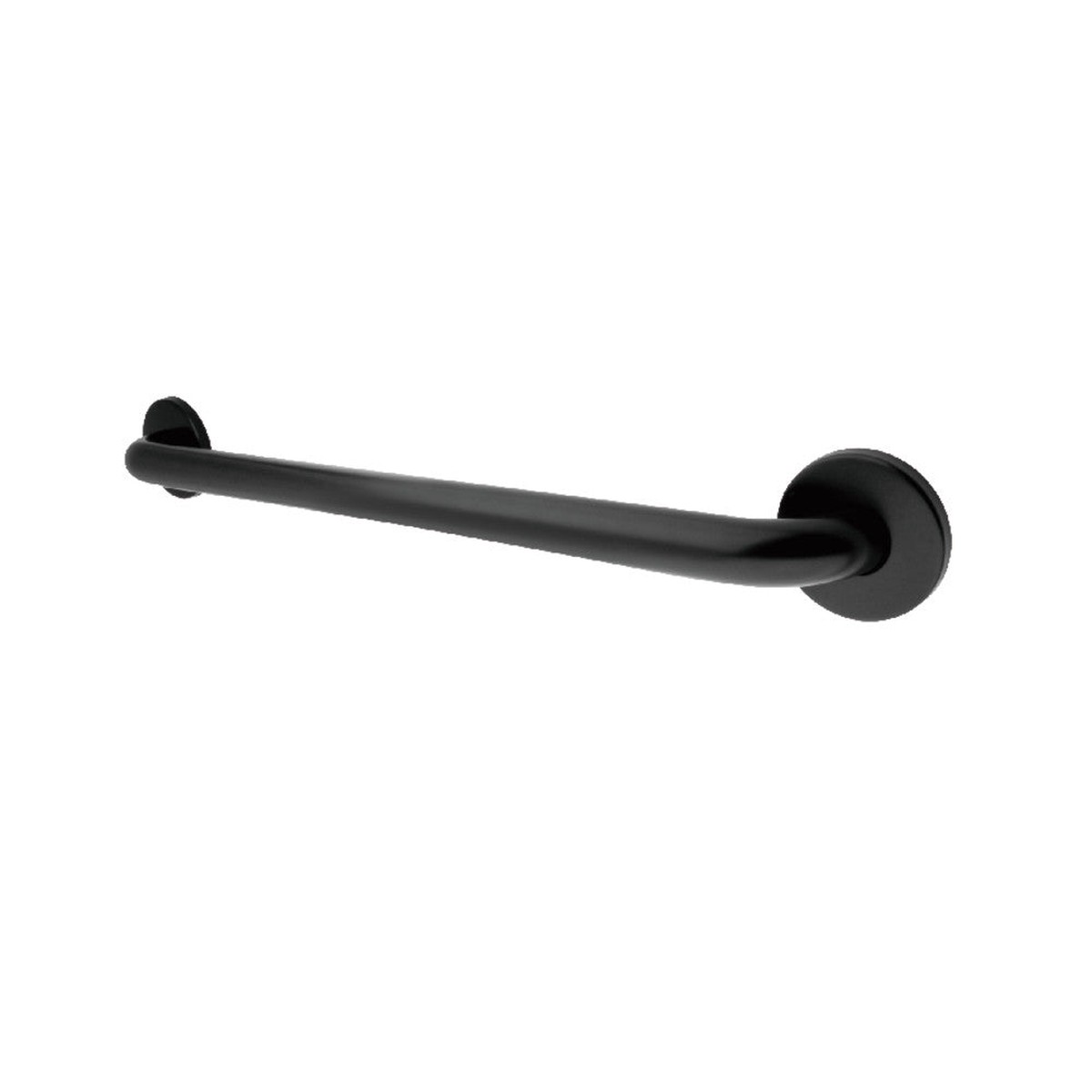 Americana 24 Stainless Steel Decorative Grab Bar in Matte Black