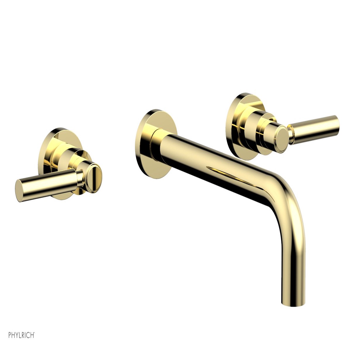 BASIC Wall Lavatory Set 10 Spout - Lever Handles DWL130-10