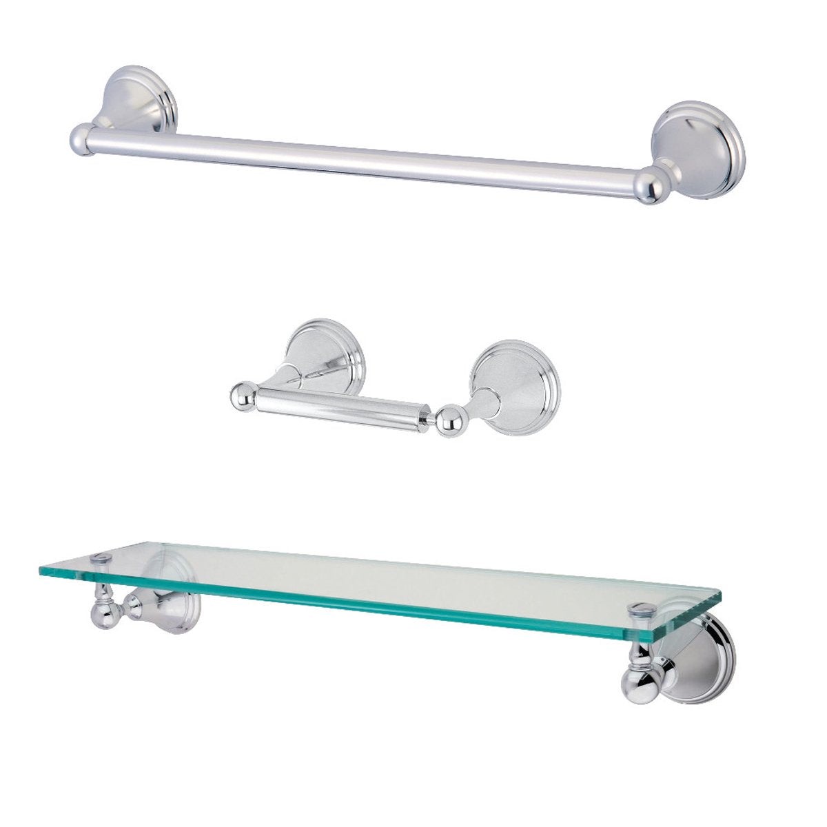 Kingston Brass Governor 3-Piece 2063 Bathroom Accessories Set
