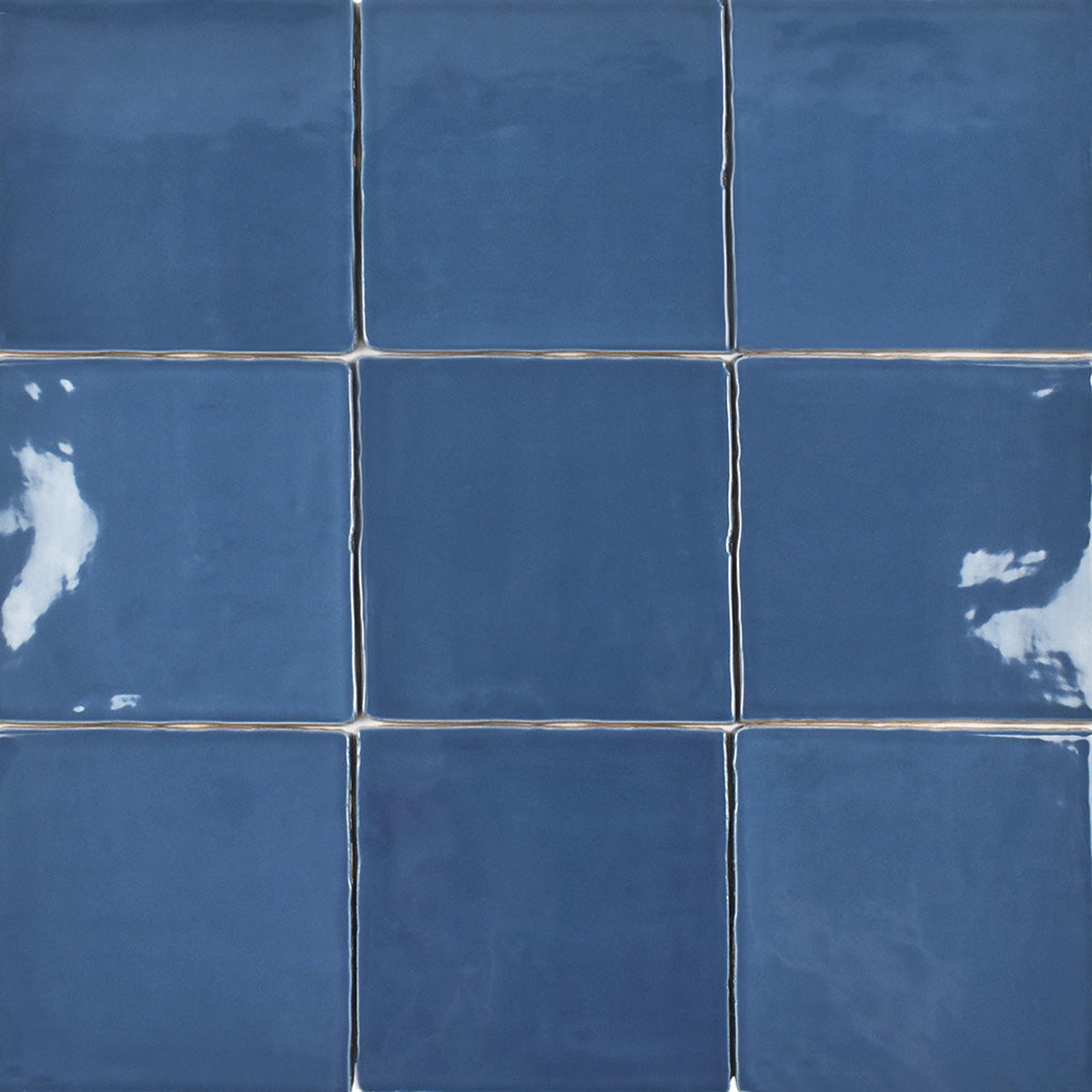 St Tropez Azul Wall Tile - Wall Mount - 5 x 5 CeramicBlue
