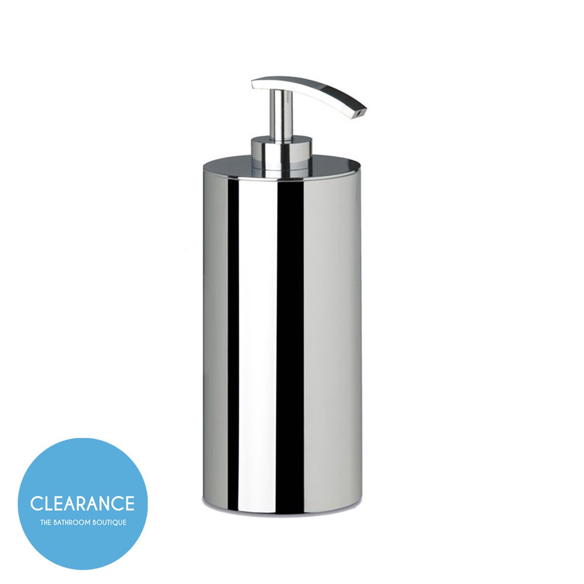 Universal Soap Dispenser - Free Standing - 9 BrassPolished Chrome (Final Sale)