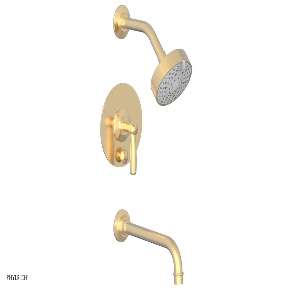 WORKS - Pressure Balance Tub Shower Set - Lever Handle 220-29