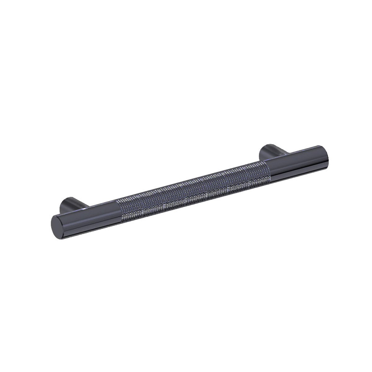 Circo Knurled Grab Bar - Wall Mount - 12 BrassGun Metal